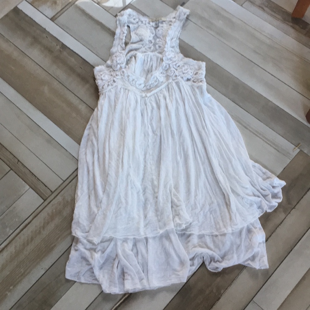 Zara trafaluc dress medium ivory